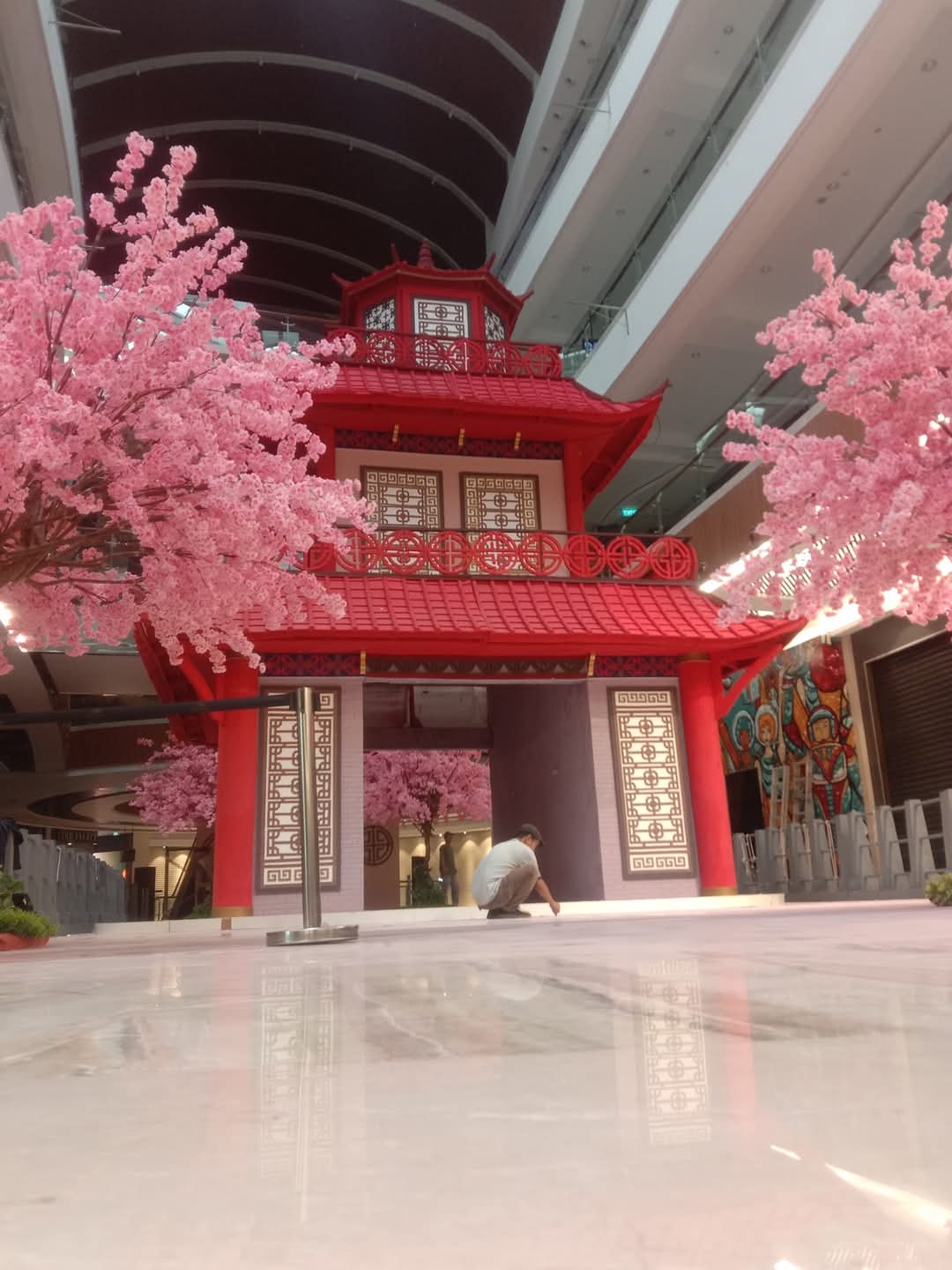 Galeri Dekorasi Pagoda Imlek 2