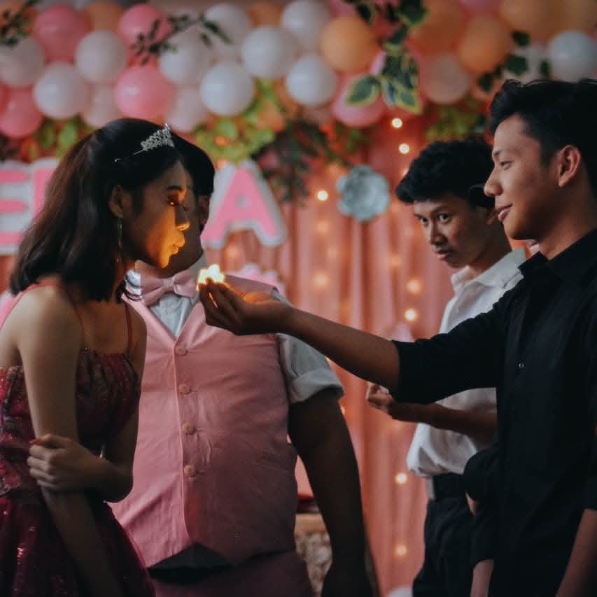 Galeri Dekorasi Sweet 17th Ulang Tahun Tema Pink Blossom 2