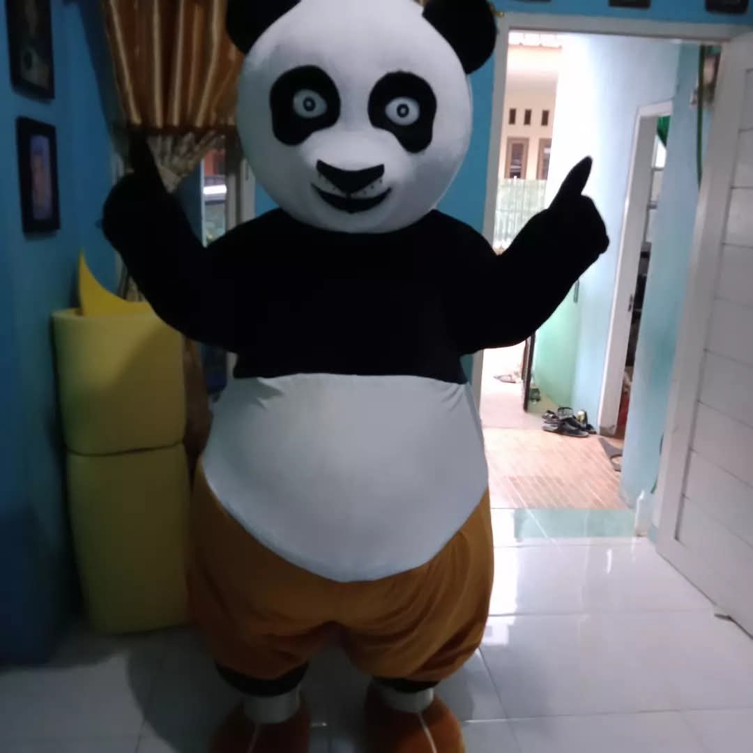 Galeri Produksi Maskot Custom - Karakter Kung Fu Panda 1